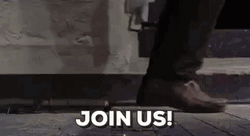 Join Us Pulled In Basement Evil Dead GIF
