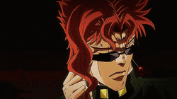 Jojo Kakyoin Shades Off GIF