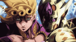 Jojo's Bizarre Adventure Giorno And Gold Experience Requiem GIF