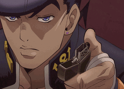 Jojo's Bizarre Adventure Josuke Higashikata Lighter GIF