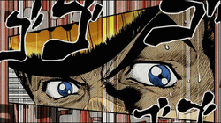 Jojo's Bizarre Adventure Josuke's Eyes Close Up GIF