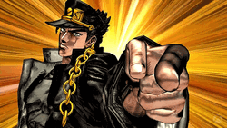 Jojo's Bizarre Adventure Jotaro Advanced Visuals GIF
