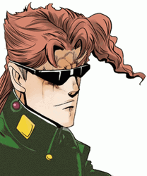 Jojo's Bizarre Adventure Presents Noriaki Kakyoin GIF
