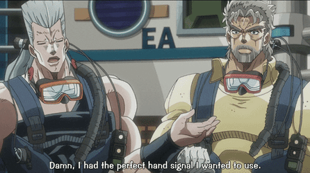 Jojo's Bizarre Adventure Stardust Crusaders Bonding GIF