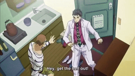 Jojo's Bizarre Adventure Yoshikage Kills Again GIF
