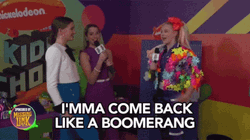 Jojo Siwa Imma Come Back Like A Boomerang GIF