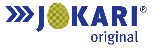 Jokari Original Logo Blue And Yellow Sticker