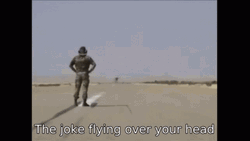 Joke Flying Over Head Plane Meme GIF