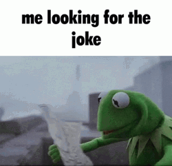 Joke Over Head Kermit The Frog GIF