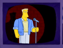 Joke Over Head  Rainier Wolfcastle The Simpsons GIF