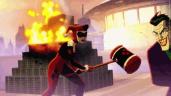 Joker Cartoon Flamethrower GIF
