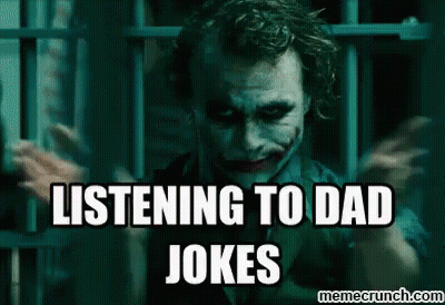 Joker Listening To Dad Jokes In Prison GIF