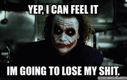 Joker Losing My Mind GIF