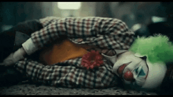 Joker Lying And Freezing GIF