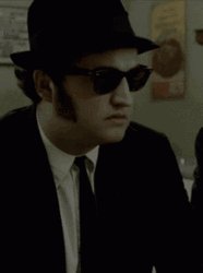 Joliet Jake Blues Brothers Head Shake GIF