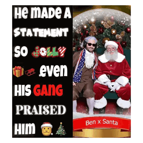 Jolly Statement Sign Sticker