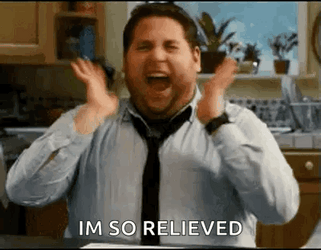 Jonah Hill Excited Im So Relieved GIF