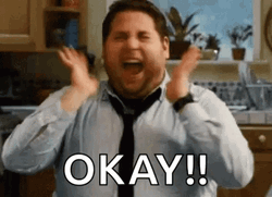 Jonah Hill Excited Okay GIF