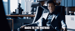 Jonathan Groff Back To The Matrix  GIF