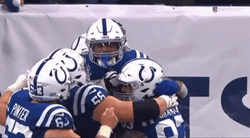 Jonathan Taylor Emotional Group Hug GIF