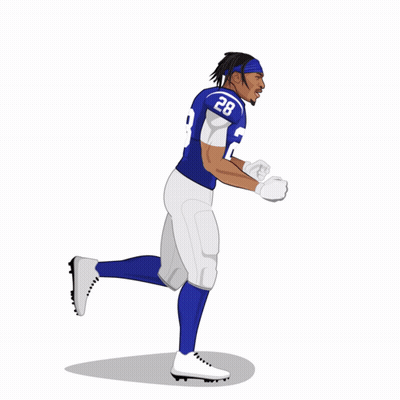 Jonathan Taylor Indianapolis Card GIF
