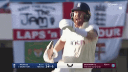 Jonny Bairstow Happy Celebrating GIF