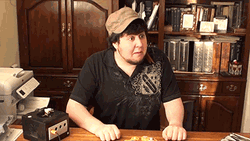 Jontron Rubbing His Eyes GIF