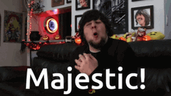 Jontron Saying Majestic GIF