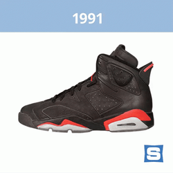Jordan 4 1991 Black GIF