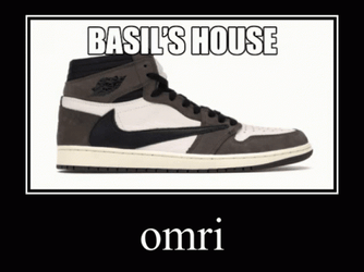 Jordan 4 Basil's House GIF