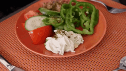 Jordan Food Veggie Dip GIF