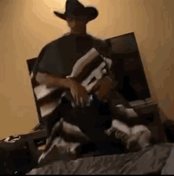 Jordan Love Cowboy Hat GIF