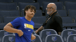 Jordan Poole Duck Dance GIF