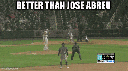 Jose Abreu Joey Loperfido GIF