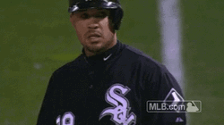 Jose Abreu White Sox Relieved GIF