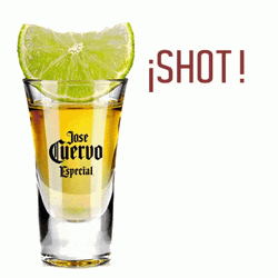 Jose Cuervo Tequila Shot GIF