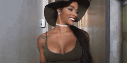 Joseline Hernandez Fashion Walk GIF
