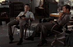 Joseph Gordon-Levitt Surprised While Reading In Inception GIF