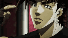 Joseph Joestar Winking GIF