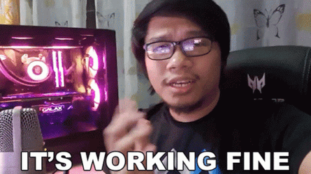 Joseph Saratan Its Working Fine GIF