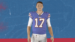Josh Allen Moving His Head GIF