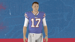 Josh Allen Pointing GIF