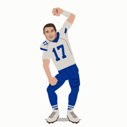 Josh Allen Stretching GIF