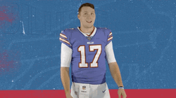 Josh Allen Tossing GIF