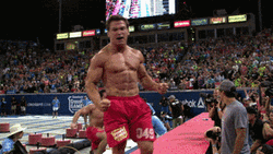 Josh Bridges Fired Up For Challenge GIF