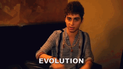 Josh Kiszka Explains Evolution GIF