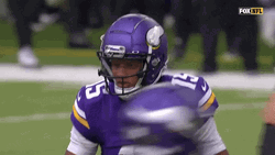 Joshua Dobbs Crossing Arms Minnesota Vikings GIF