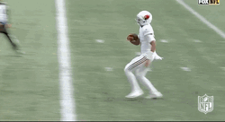 Joshua Dobbs Leaping Into Touchdown Zone GIF
