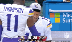 Joshua Dobbs Talking To NaJee Thompson GIF