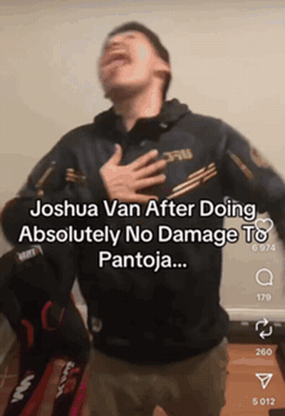 Joshua Van No Damage To Pantoja GIF